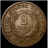 Image 2 : 1865 Two-Cent Piece CLOSELY UNCIRCULATED
