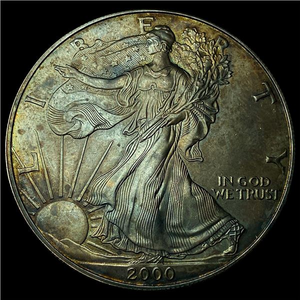 2000 1oz Silver American Eagle $1 SUPERB GEM BU