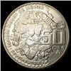 Image 1 : 1984Mo Mexico Silver 50 Pesos UNCIRCULATED