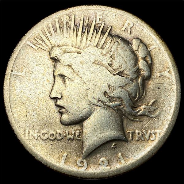 1921 Silver Peace Dollar NICELY CIRCULATED