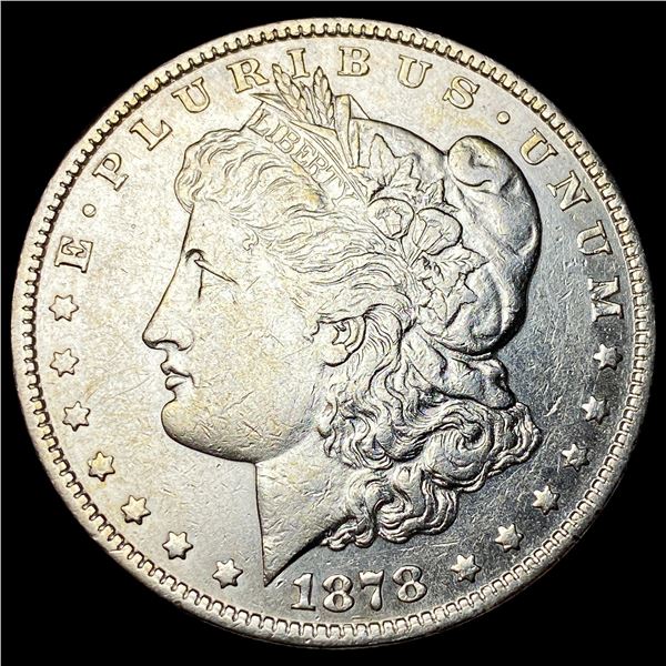 1878 Silver Morgan Dollar CLOSELY  UNCIRCULATED