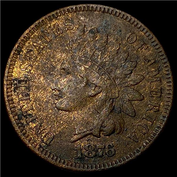1876 Indian Head Cent HIGH GRADE