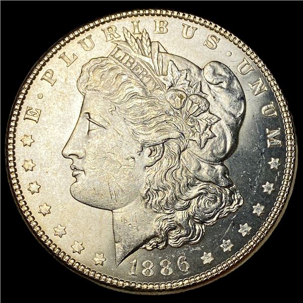 1886 Morgan Silver Dollar CHOICE BU
