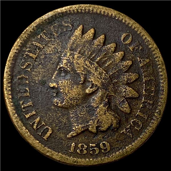 1859 Indian Head Cent LIGHTLY CIRCULATED