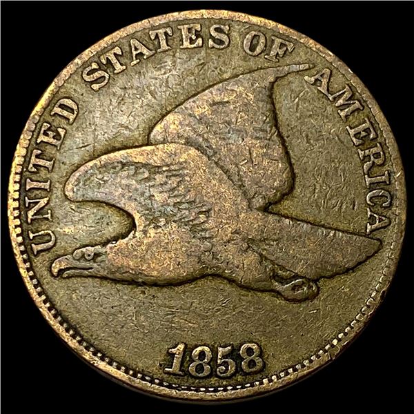 1858 Flying Eagle Cent LIGHTLY CIRCULATED