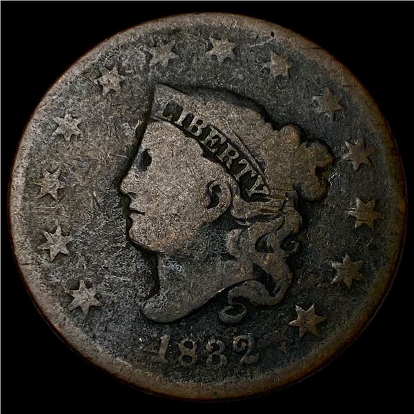 1832 Coronet Head Large Cent LIGHTLY  CIRCULATED