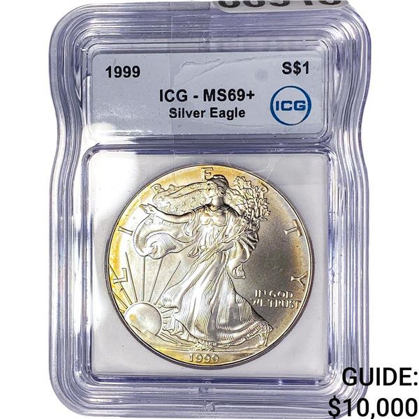 1999 Silver Eagle ICG MS69+