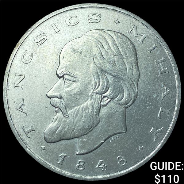 1948 Hungary Silver 20 Forint