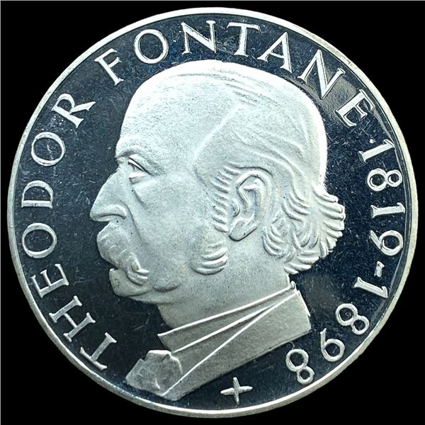 1969-G Germany Silver 5 Mark