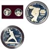 Image 1 : [3] 1983-1992 U.S. Silver Proof Coins