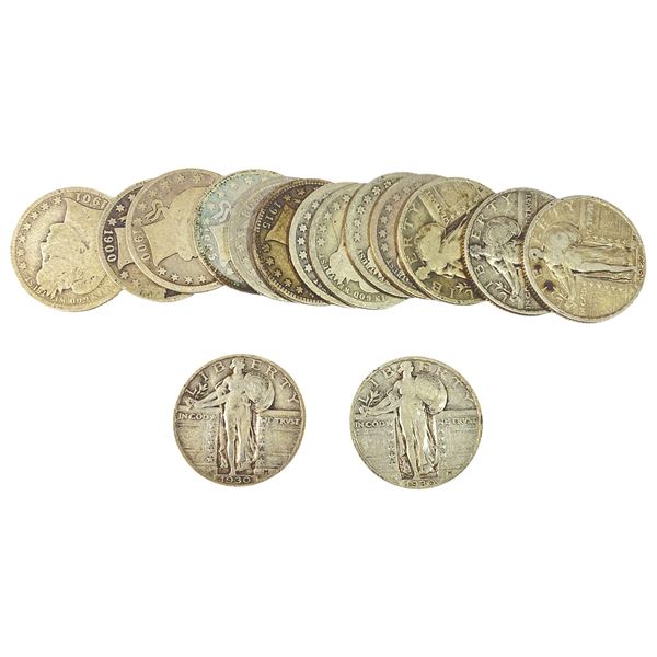 [15] 1892-1930 Barber & Standing Liberty 25C