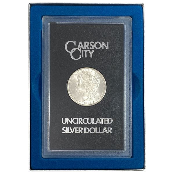1884-CC Morgan Silver Dollar GSA UNC