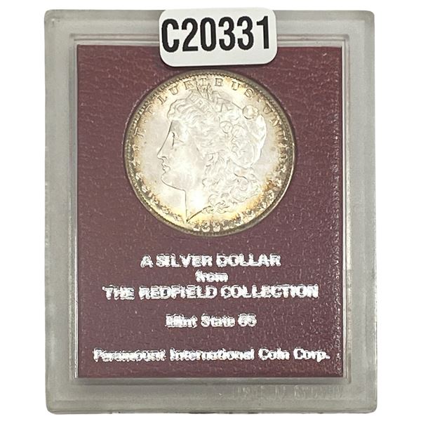 1891-S Morgan Silver Dollar MS65 REDFIELD