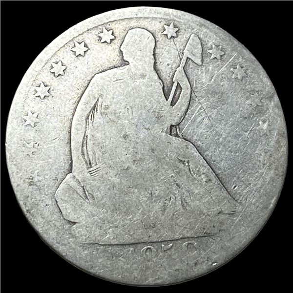 1858-O Seated Liberty Silver Half Dollar HIGH  GRADE
