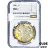 Image 1 : 1885 Morgan Silver Dollar NGC MS63