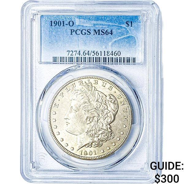 1901-O Morgan Silver Dollar PCGS MS64