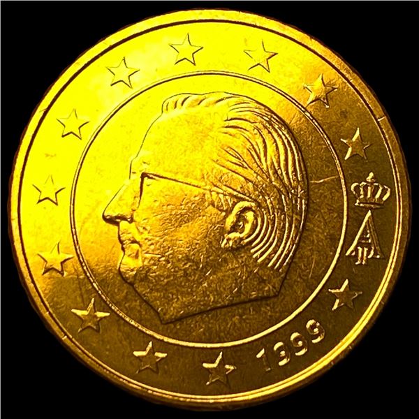 1999 Belgium 50 Euro Cent