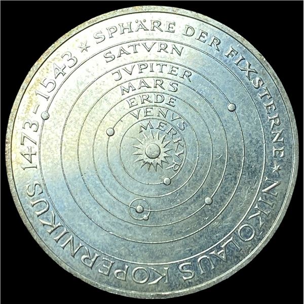 1973-J Germany Silver 5 Mark