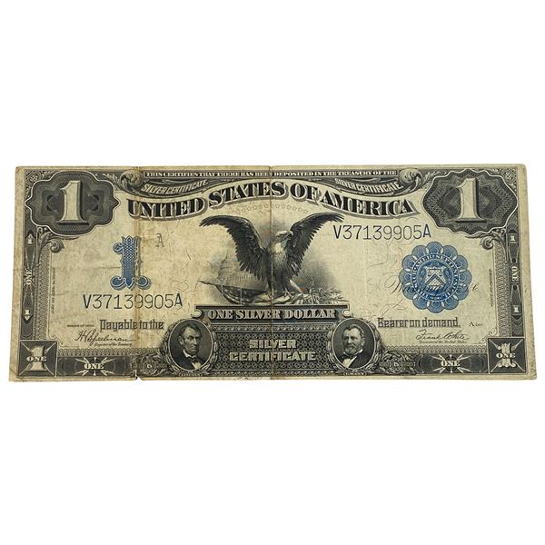 1899 One Silver Dollar Certificate