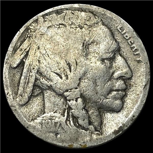 1917-S Buffalo Nickel NICELY CIRCULATED