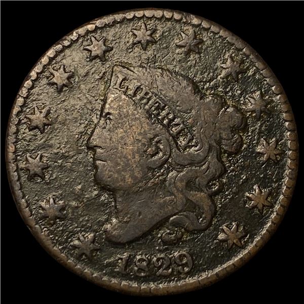 1829 Coronet Head Large Cent NICELY  CIRCULATED