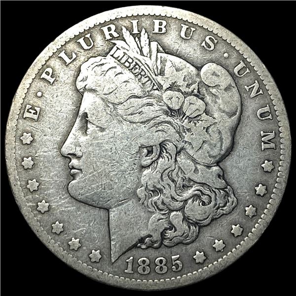 1885-CC Silver Morgan Dollar LIGHTLY  CIRCULATED