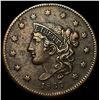 Image 1 : 1837 Coronet Head Large Cent CLOSELY  UNCIRCULATED