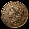 Image 1 : 1837 Coronet Head Large Cent CLOSELY  UNCIRCULATED
