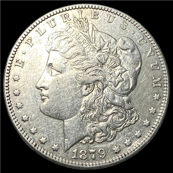 1879-S Rev 78 Silver Morgan Dollar CLOSELY UNCIRCULATED