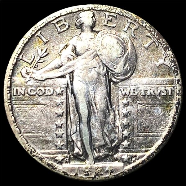 1924-S Standing Liberty Quarter NEARLY UNCIRCULATED