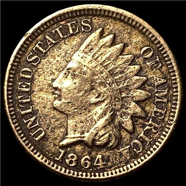 1864 Indian Head Cent LIGHTLY CIRCULATED