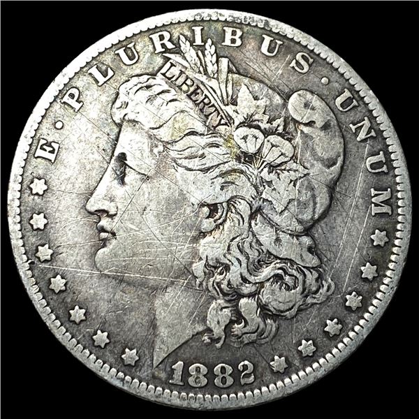 1882-O/S Silver Morgan Dollar LIGHTLY CIRCULATED