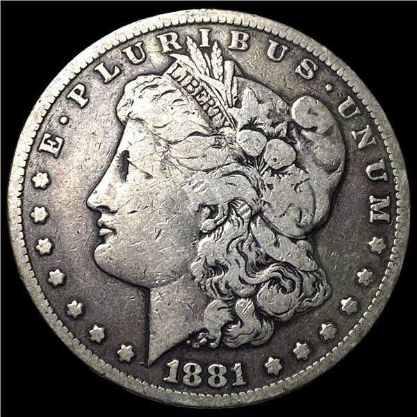 1881-CC Silver Morgan Dollar LIGHTLY  CIRCULATED