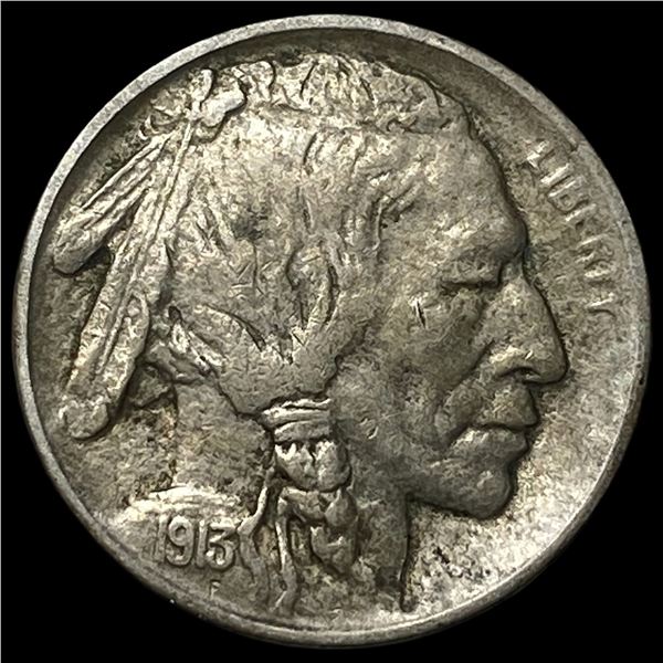 1913-S Type 1 Buffalo Nickel CLOSELY  UNCIRCULATED