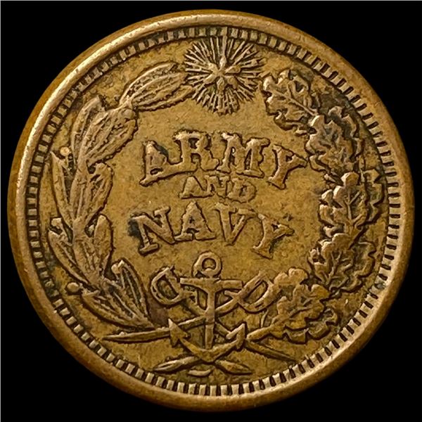 1863 Civil War Token - Federal Union CLOSELY UNCIRCULATED