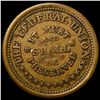 Image 2 : 1863 Civil War Token - Federal Union CLOSELY UNCIRCULATED