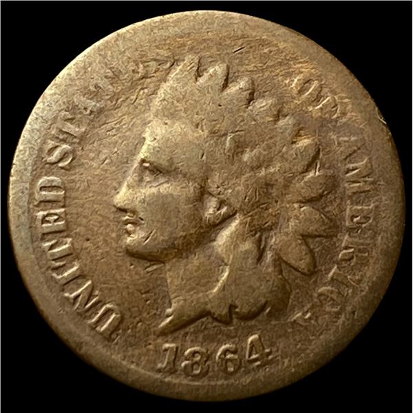 1864 Indian Head Cent NICELY CIRCULATED