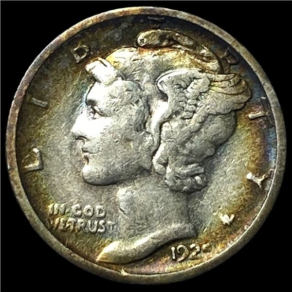 1925-S Silver Mercury Dime NEARLY UNCIRCULATED