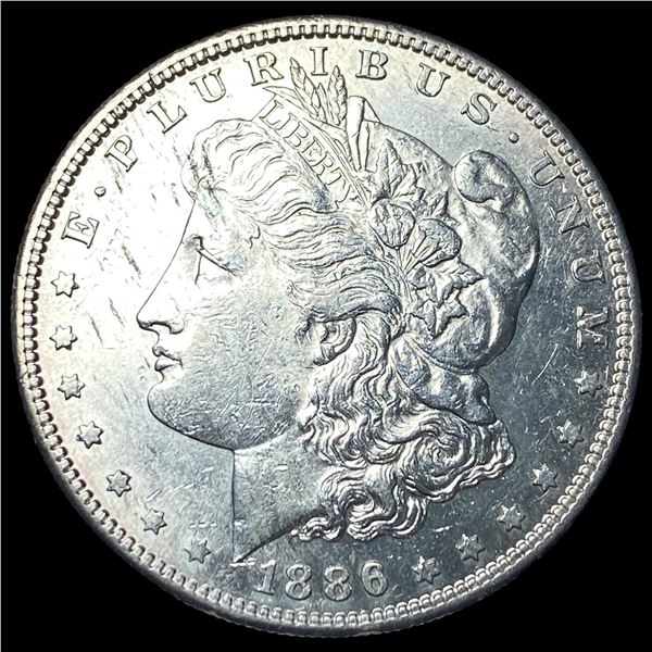 1886-S Silver Morgan Dollar CHOICE AU