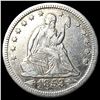 Image 1 : 1853 Arrows/Rays Seated Liberty Quarter CLOSELY UNCIRCULATED