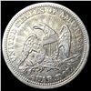 Image 2 : 1853 Arrows/Rays Seated Liberty Quarter CLOSELY UNCIRCULATED