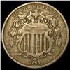Image 1 : 1868 Shield Nickel NICELY CIRCULATED