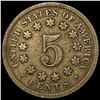 Image 2 : 1868 Shield Nickel NICELY CIRCULATED