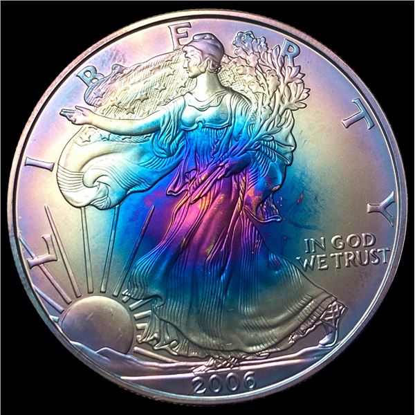 2006-W 1oz Silver American Eagle $1 SUPERB GEM BU