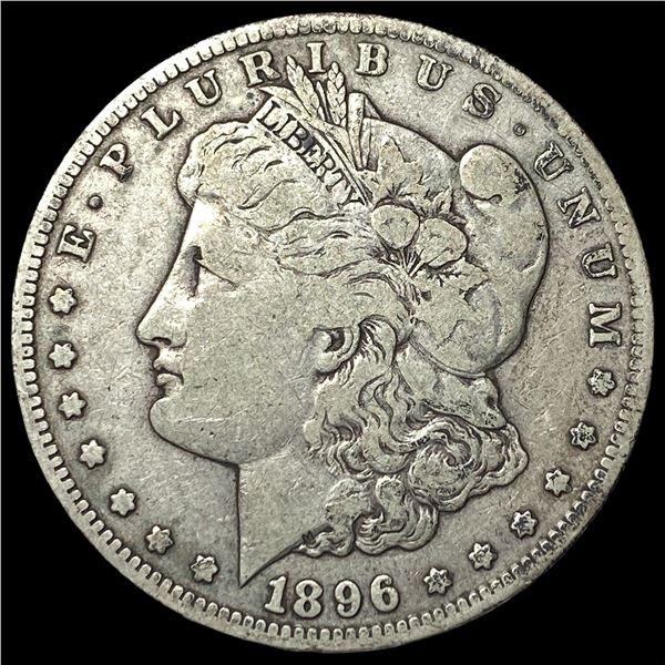1896-S Silver Morgan Dollar LIGHTLY  CIRCULATED
