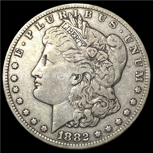 1882-CC Silver Morgan Dollar NEARLY  UNCIRCULATED