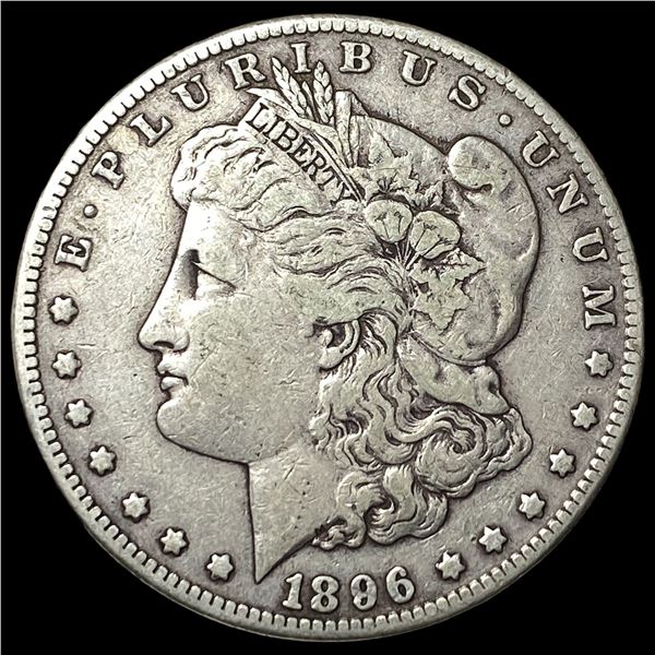 1896-S Silver Morgan Dollar LIGHTLY  CIRCULATED