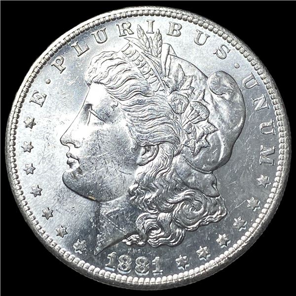 1881-S Silver Morgan Dollar CHOICE BU