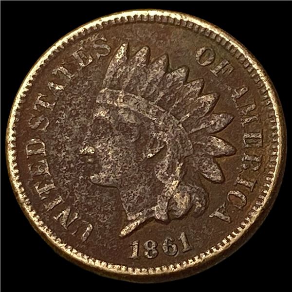 1861 Indian Head Cent HIGH GRADE