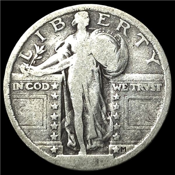 1921 Standing Liberty Quarter NICELY CIRCULATED